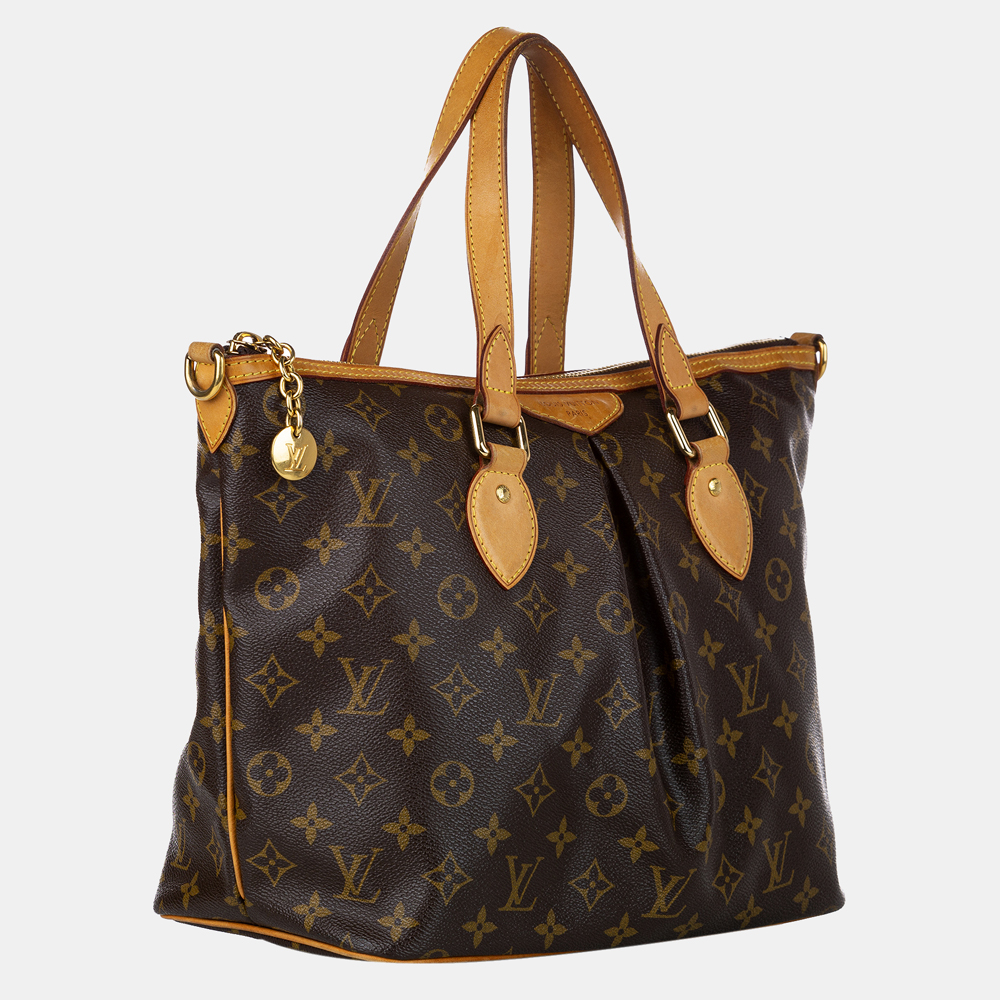 

Louis Vuitton Brown Monogram Palermo PM