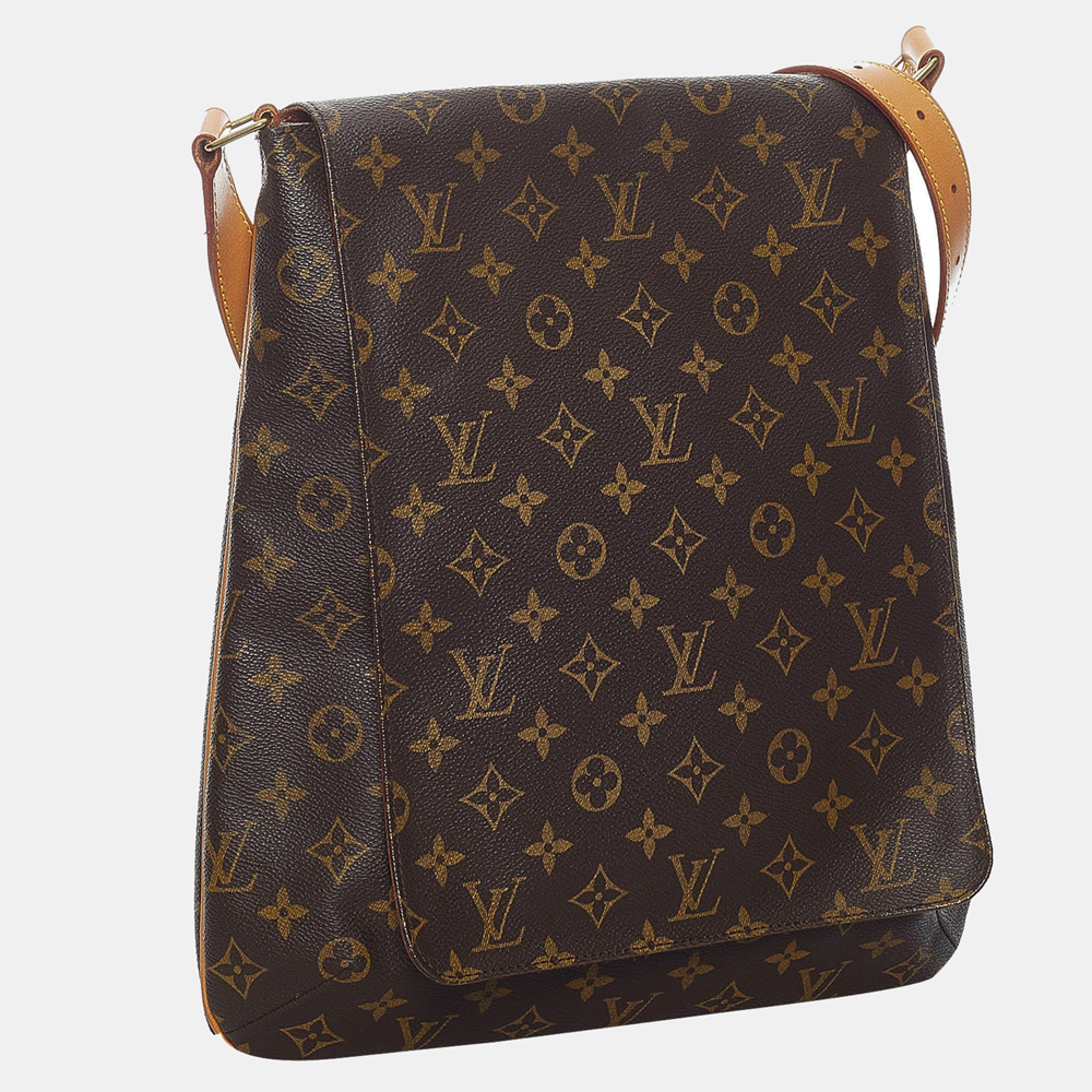 

Louis Vuitton Monogram Musette Salsa Long Strap, Brown