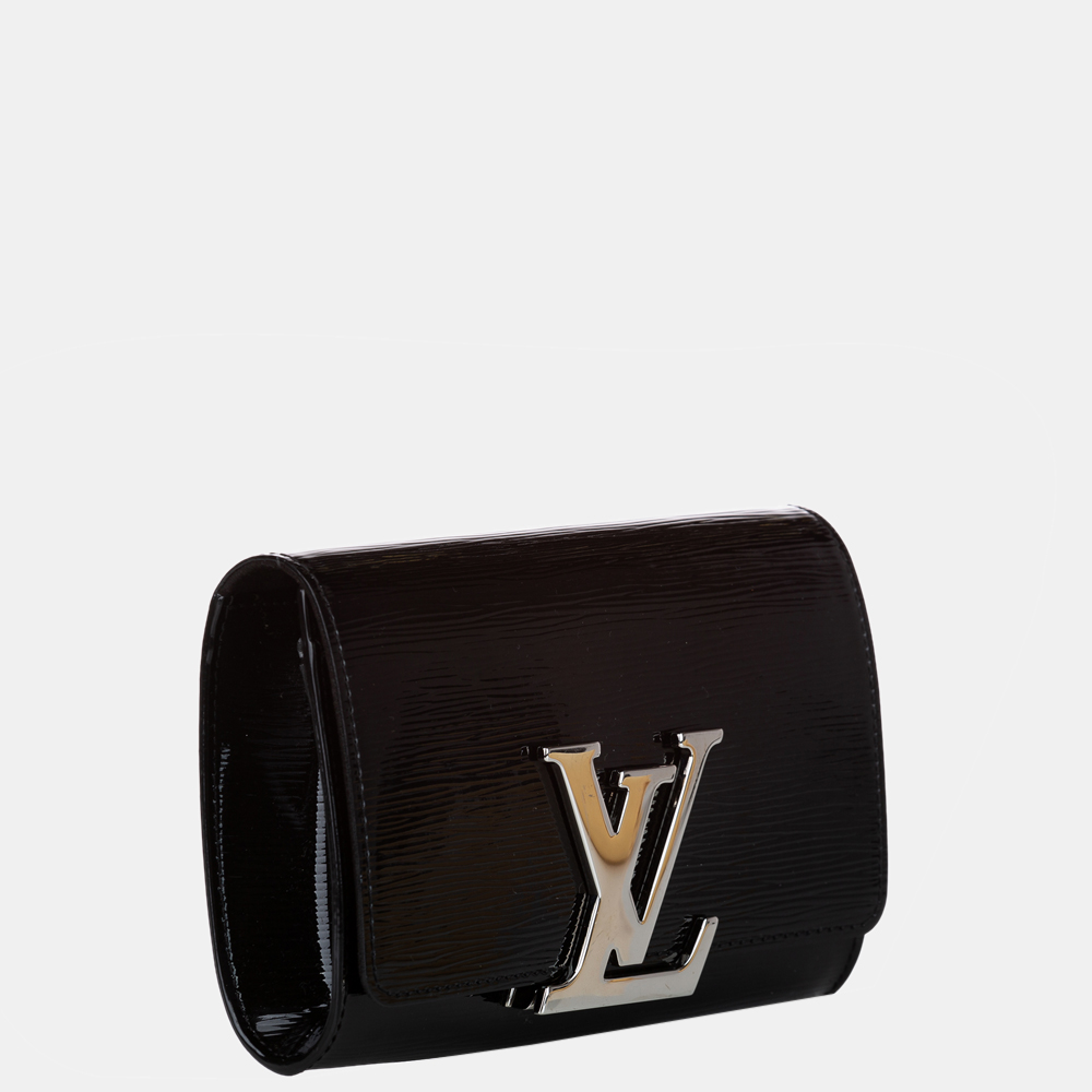 

Louis Vuitton Black Epi Leather Louise PM Clutch Bag