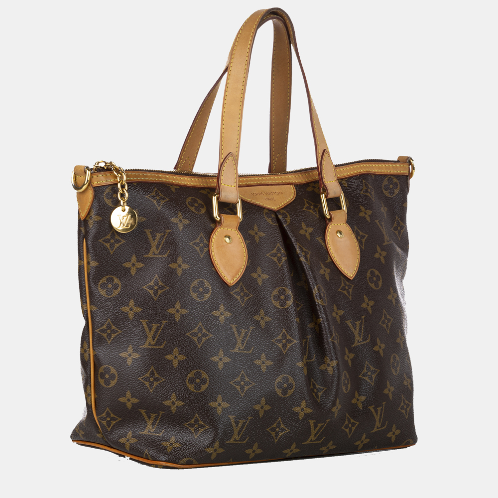 

Louis Vuitton Brown Monogram Palermo PM