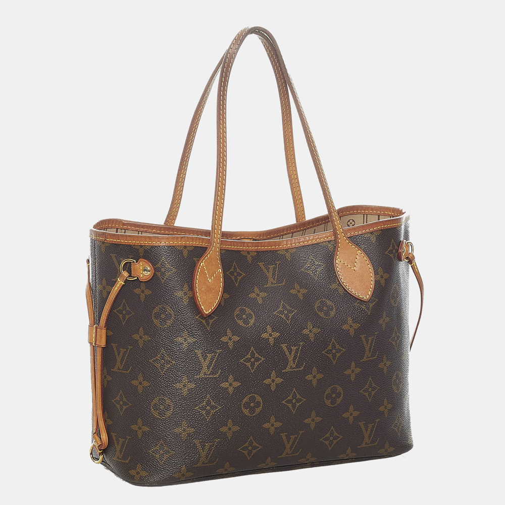 

Louis Vuitton Brown Monogram Neverfull PM