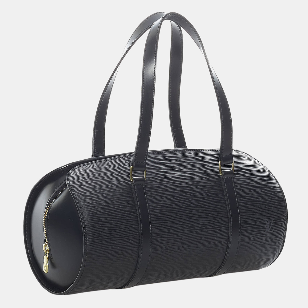 

Louis Vuitton Black Epi Soufflot