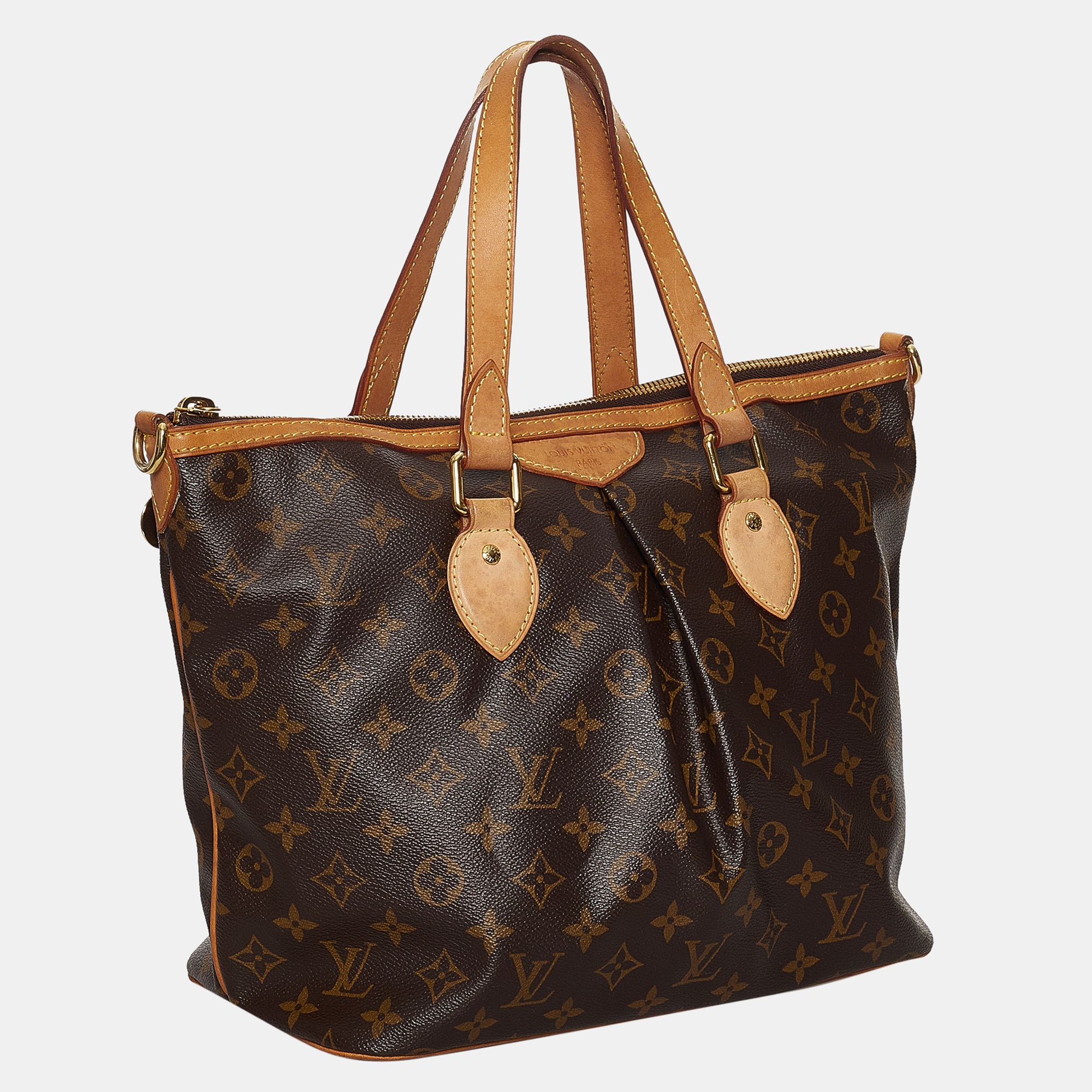 

Louis Vuitton Brown Monogram Palermo PM