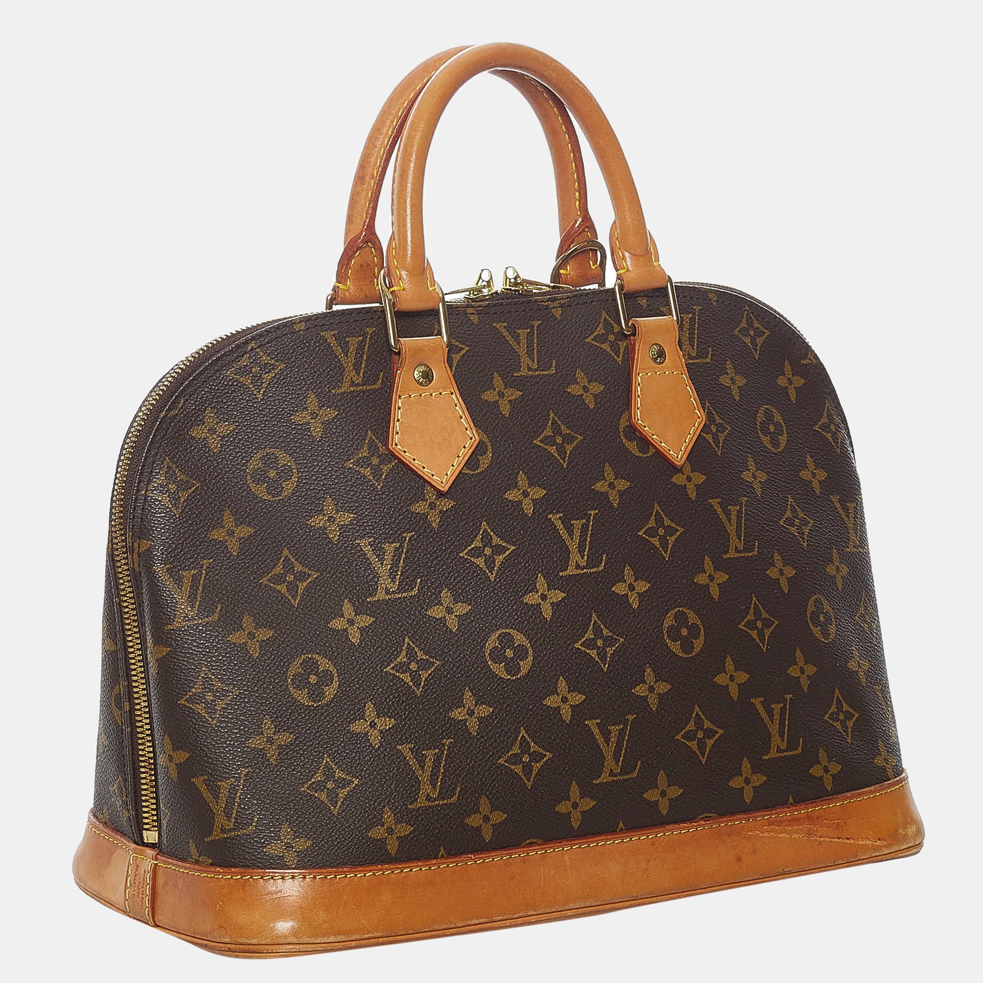 

Louis Vuitton Brown Monogram Alma PM