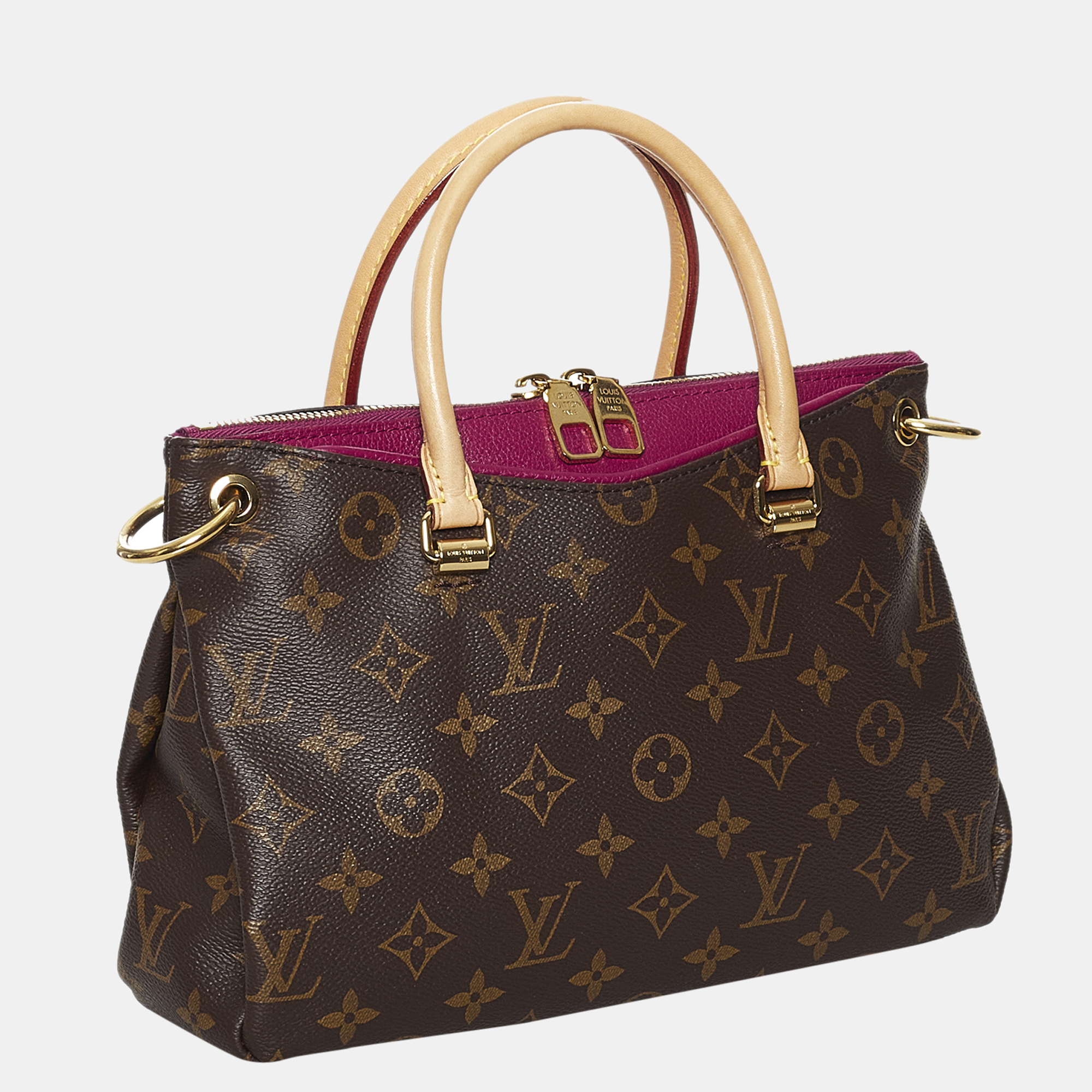 

Louis Vuitton Brown Monogram Pallas BB