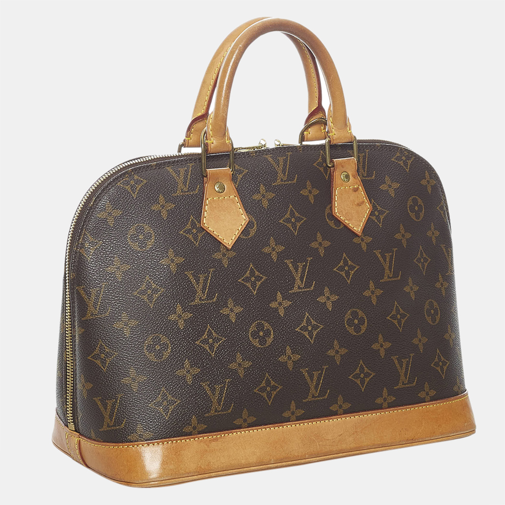 

Louis Vuitton Brown Monogram Alma PM