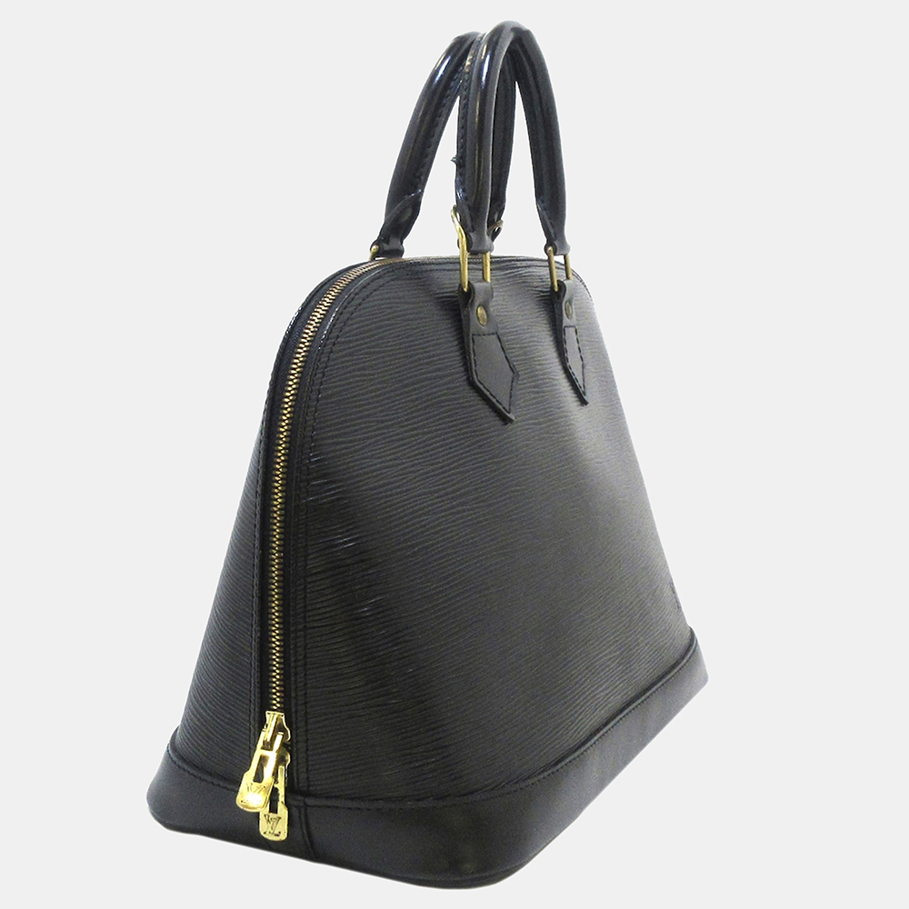 

Louis Vuitton Black Epi Alma PM