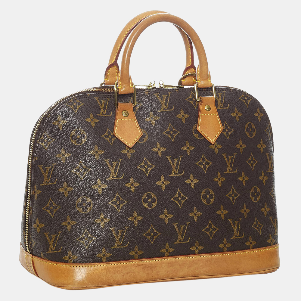

Louis Vuitton Brown Monogram Alma PM