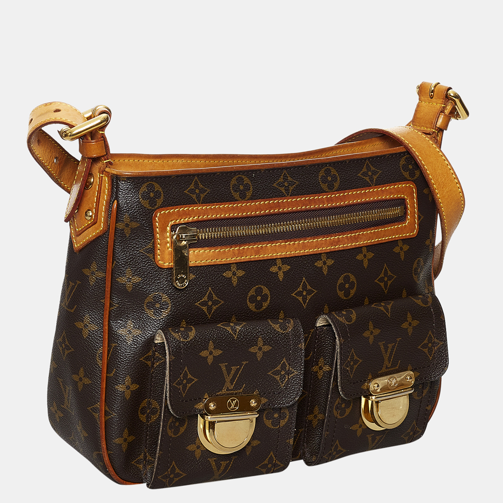 

Louis Vuitton Brown Monogram Hudson GM