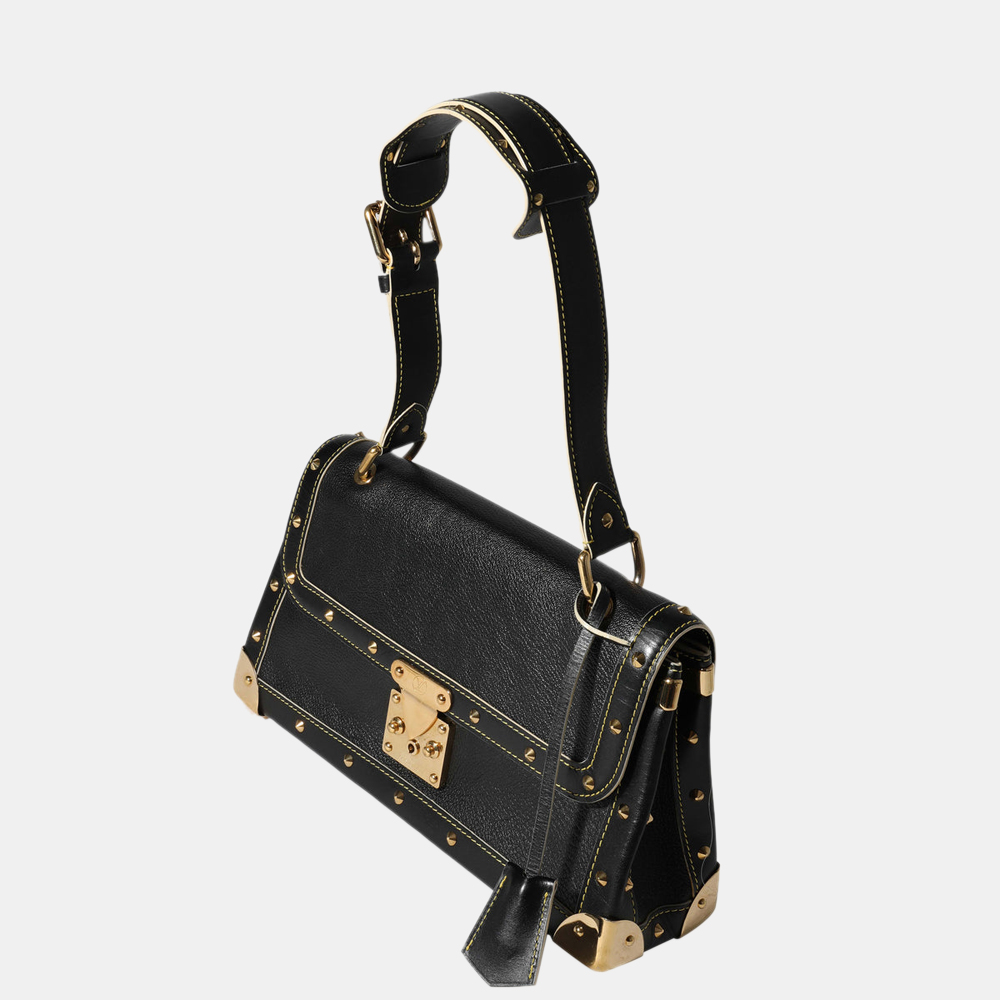 

Louis Vuitton Black Suhali Leather Le Talentueux Bag