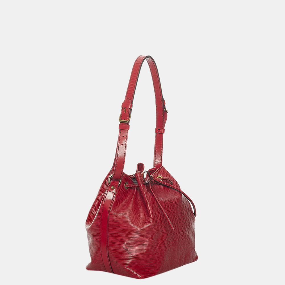 

Louis Vuitton Red Epi Leather Petit Noe Shoulder Bag
