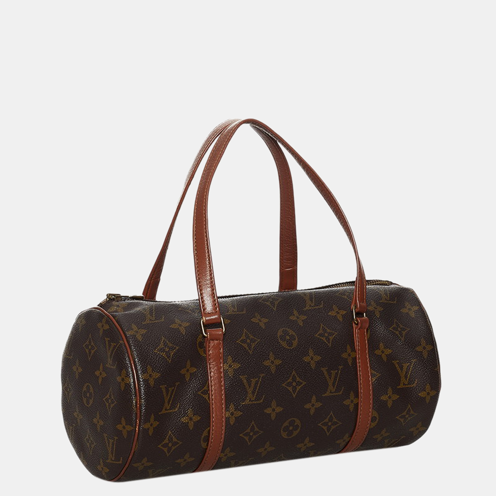 

Louis Vuitton Brown Monogram Coated Canvas Papillon 30 Top Handle Bag