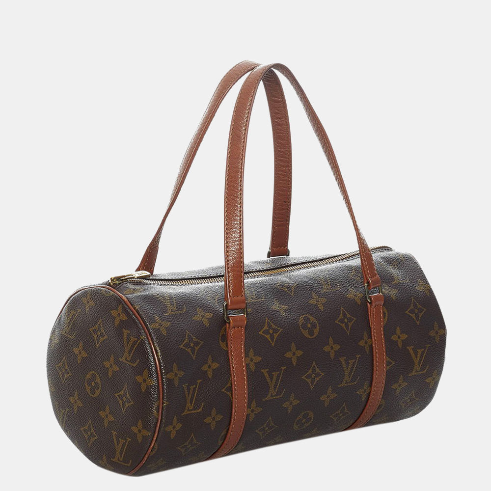 

Louis Vuitton Brown Monogram Coated Canvas Papillon 30 Top Handle Bag