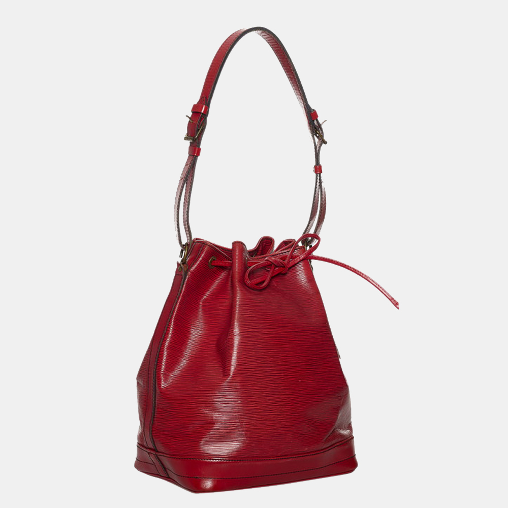 

Louis Vuitton Red Epi Leather Noe GM Shoulder Bag