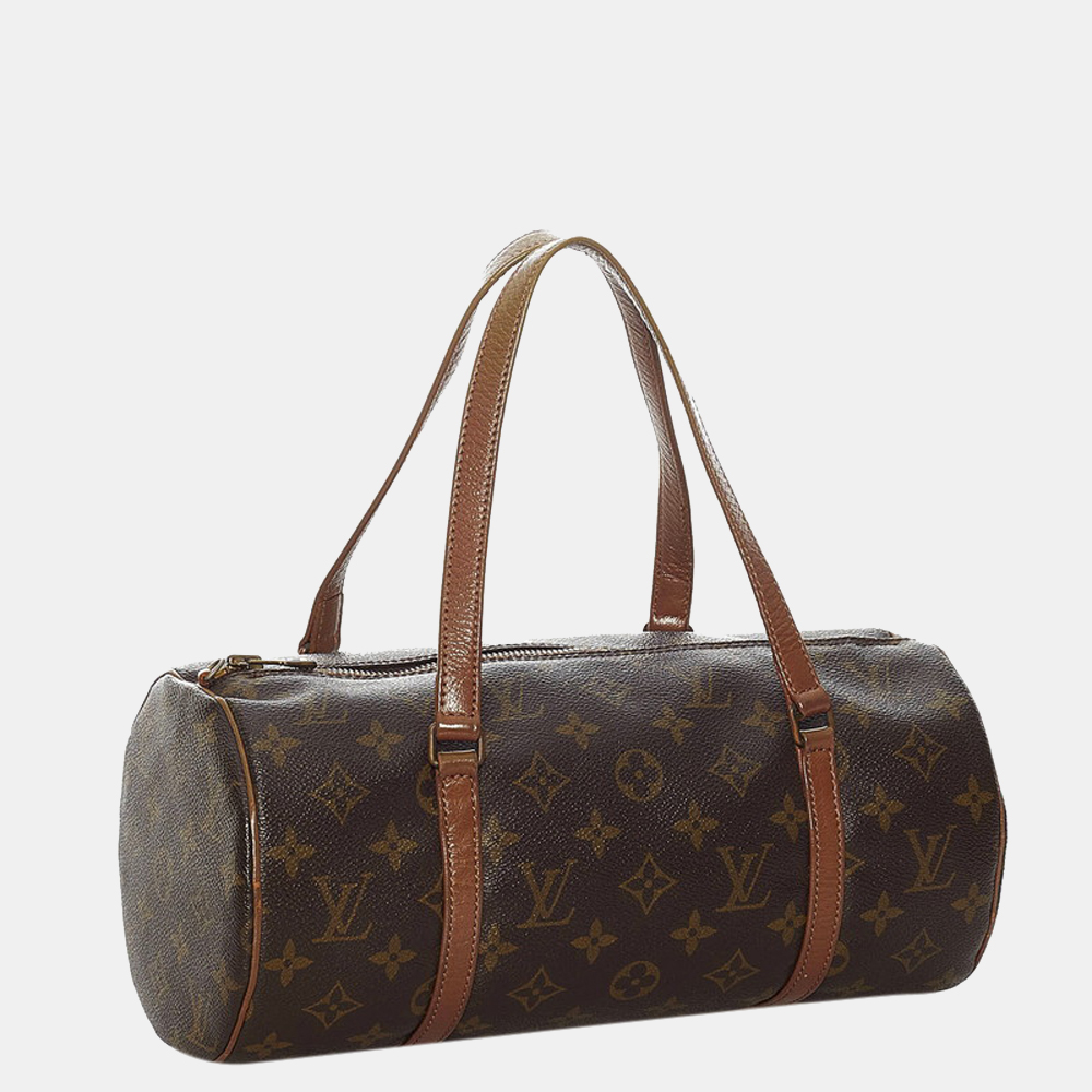 

Louis Vuitton Brown Monogram Coated Canvas Papillon 30 Top Handle Bag