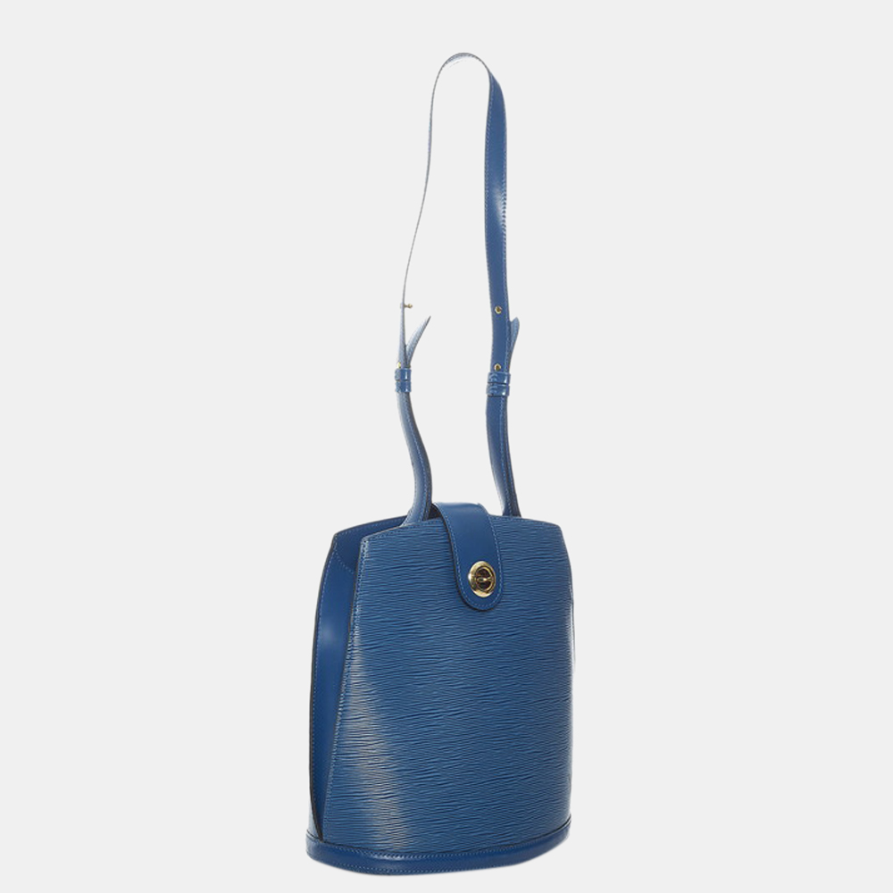 

Louis Vuitton Blue Epi Leather Cluny Shoulder Bag