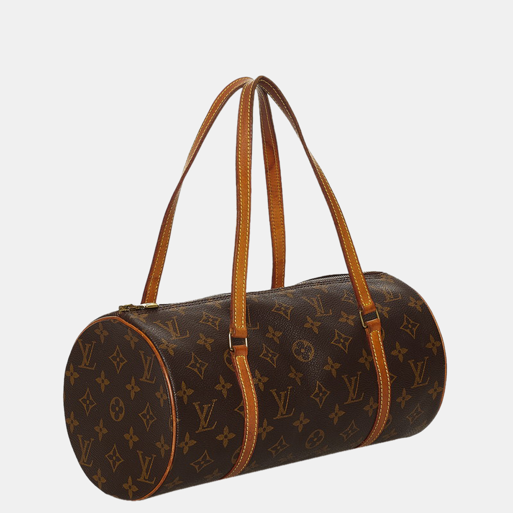 

Louis Vuitton Brown Monogram Coated Canvas Papillon 30 Top Handle Bag