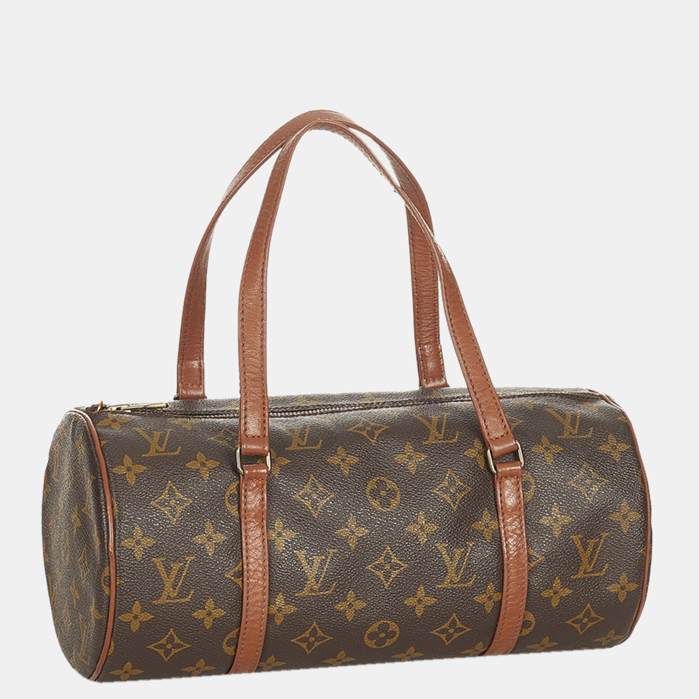 

Louis Vuitton Brown Monogram Coated Canvas Papillon 30 Top Handle Bag