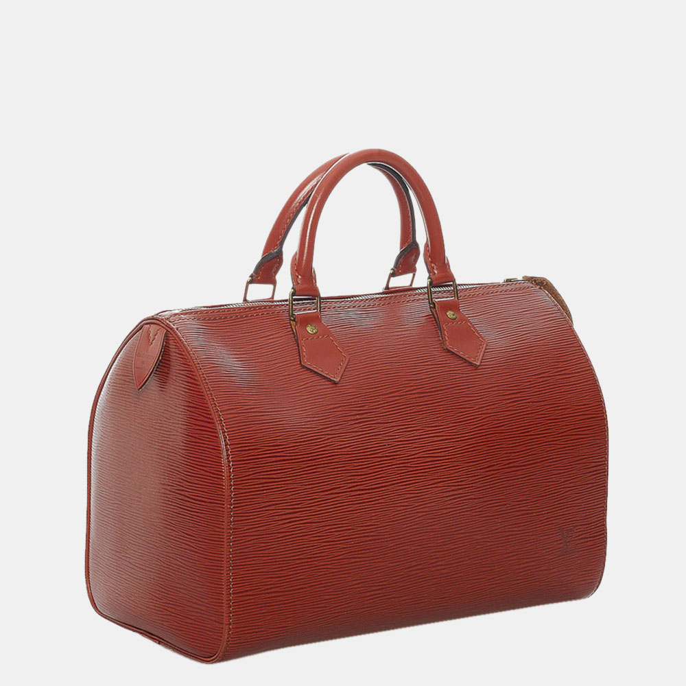 

Louis Vuitton Brown Epi Leather Speedy 30 Top Handle Bag