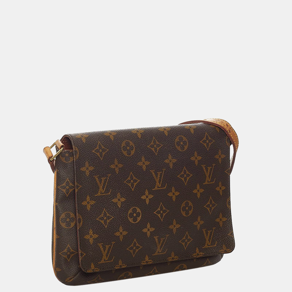 

Louis Vuitton Brown Monogram Coated Canvas Musette Tango Shoulder Bag