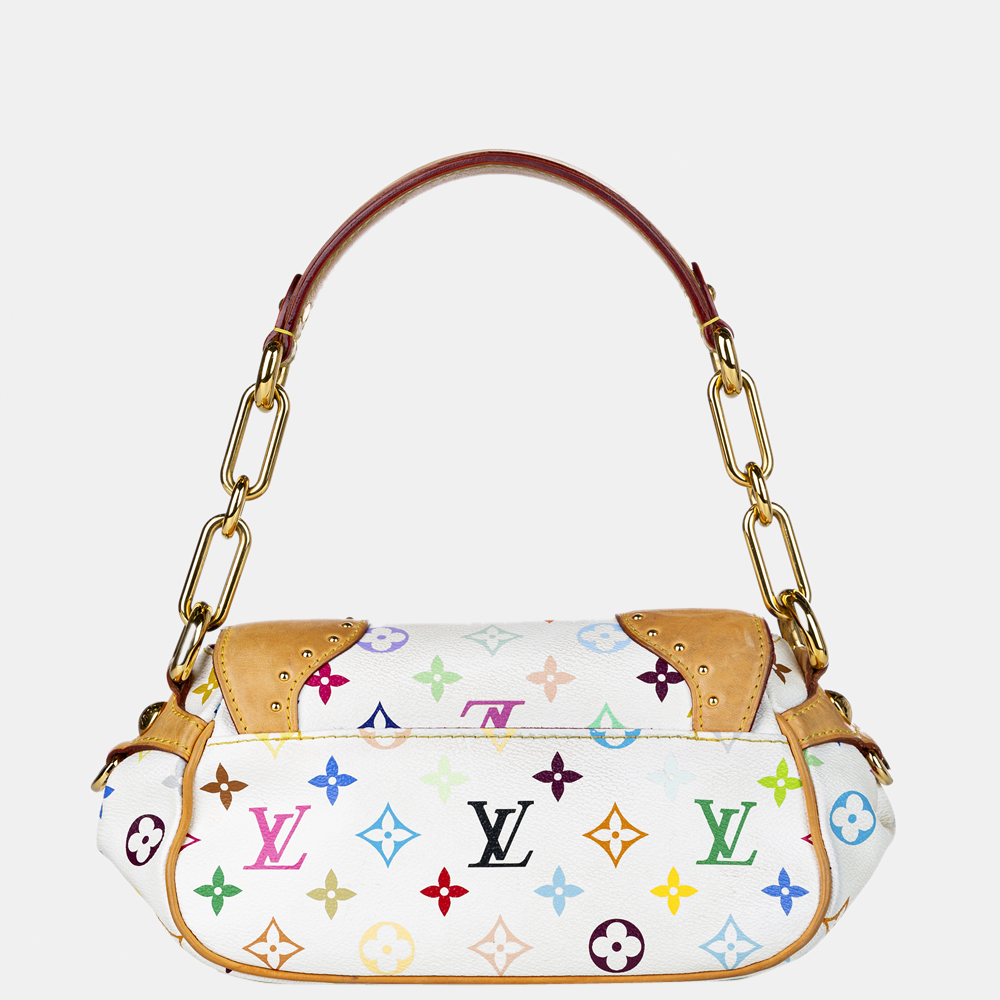 

Louis Vuitton White Monogram Multicolore Marilyn, Multicolor