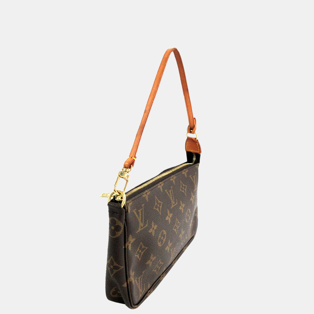 

Louis Vuitton Brown Monogram Pochette Accessoires