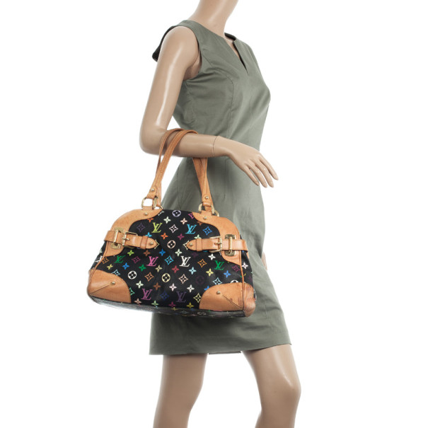 

Louis Vuitton Multicolor Black Claudia Satchel