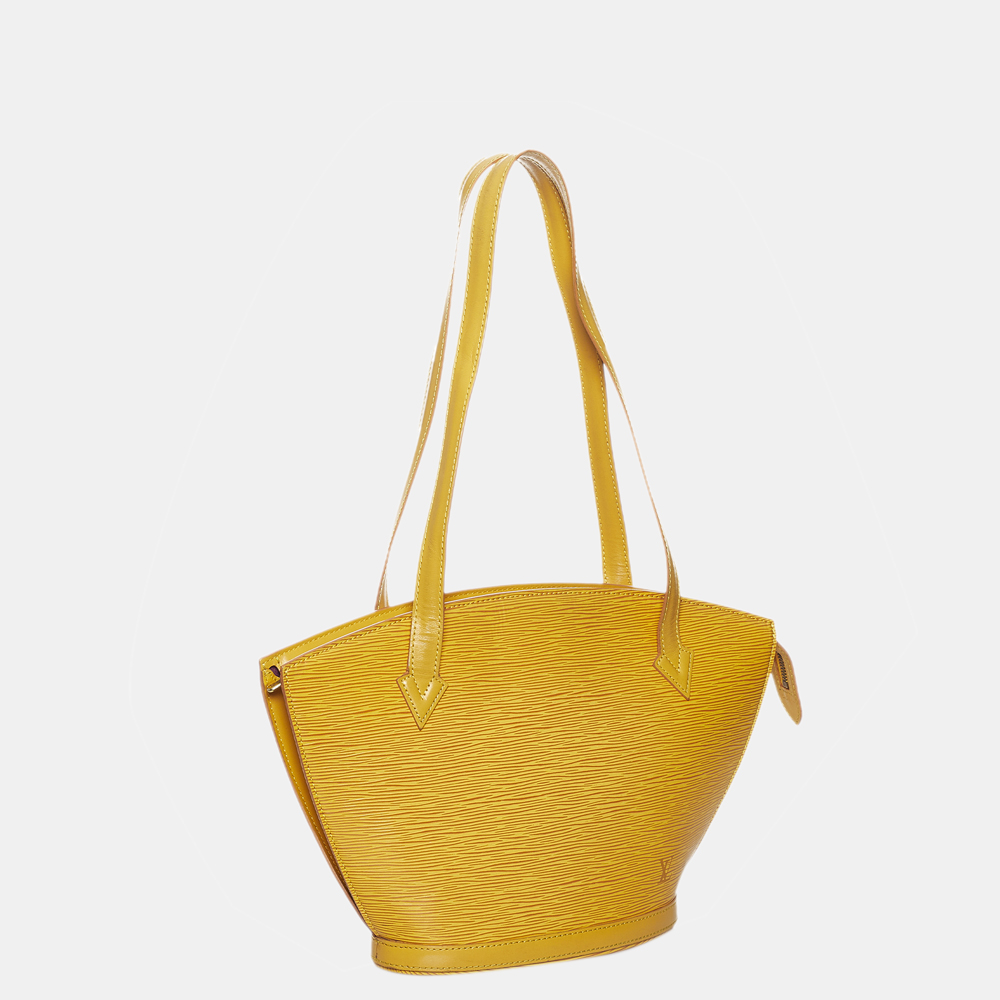 

Louis Vuitton Yellow Epi Leather Saint Jacques PM Shoulder Bag