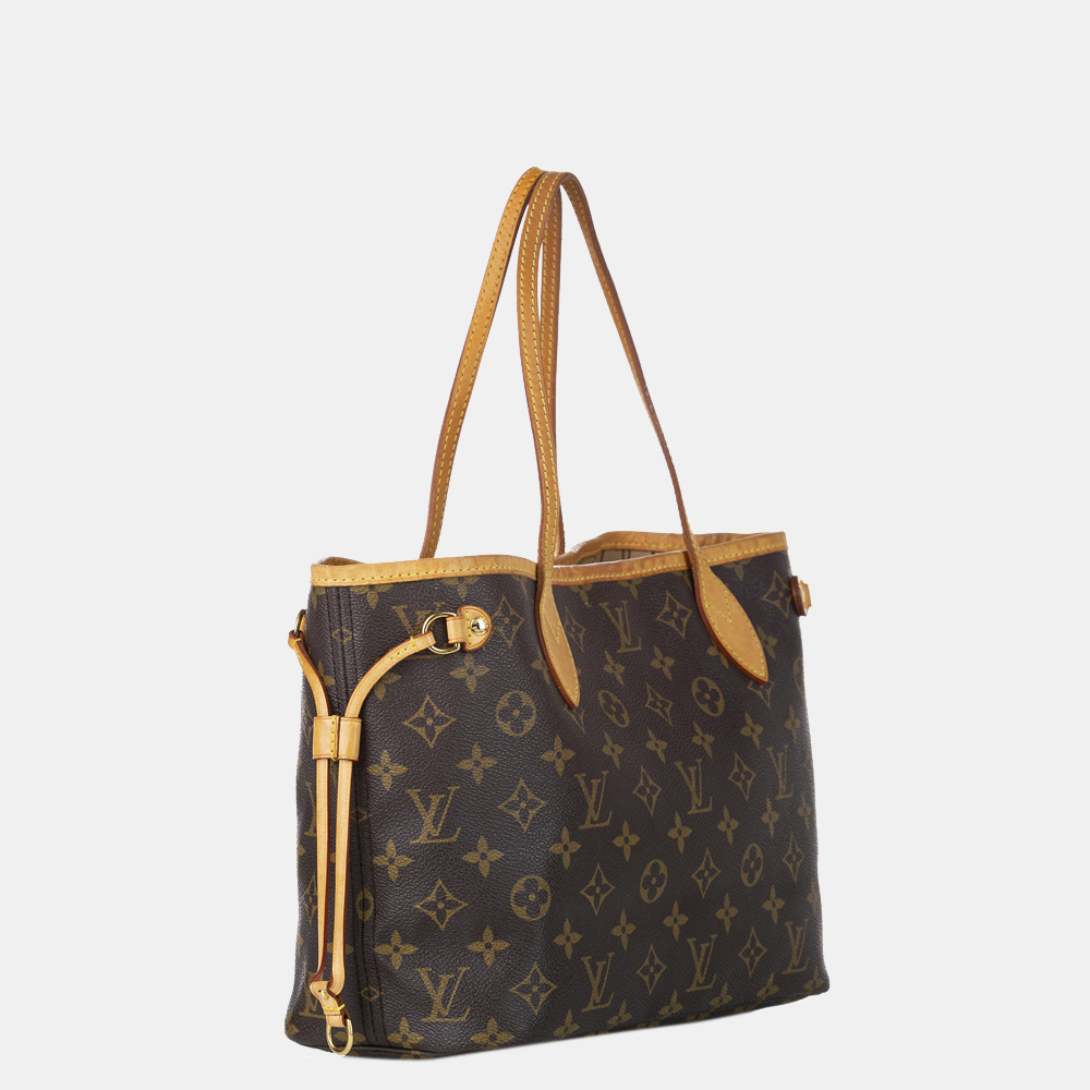 

Louis Vuitton Brown Monogram Neverfull PM