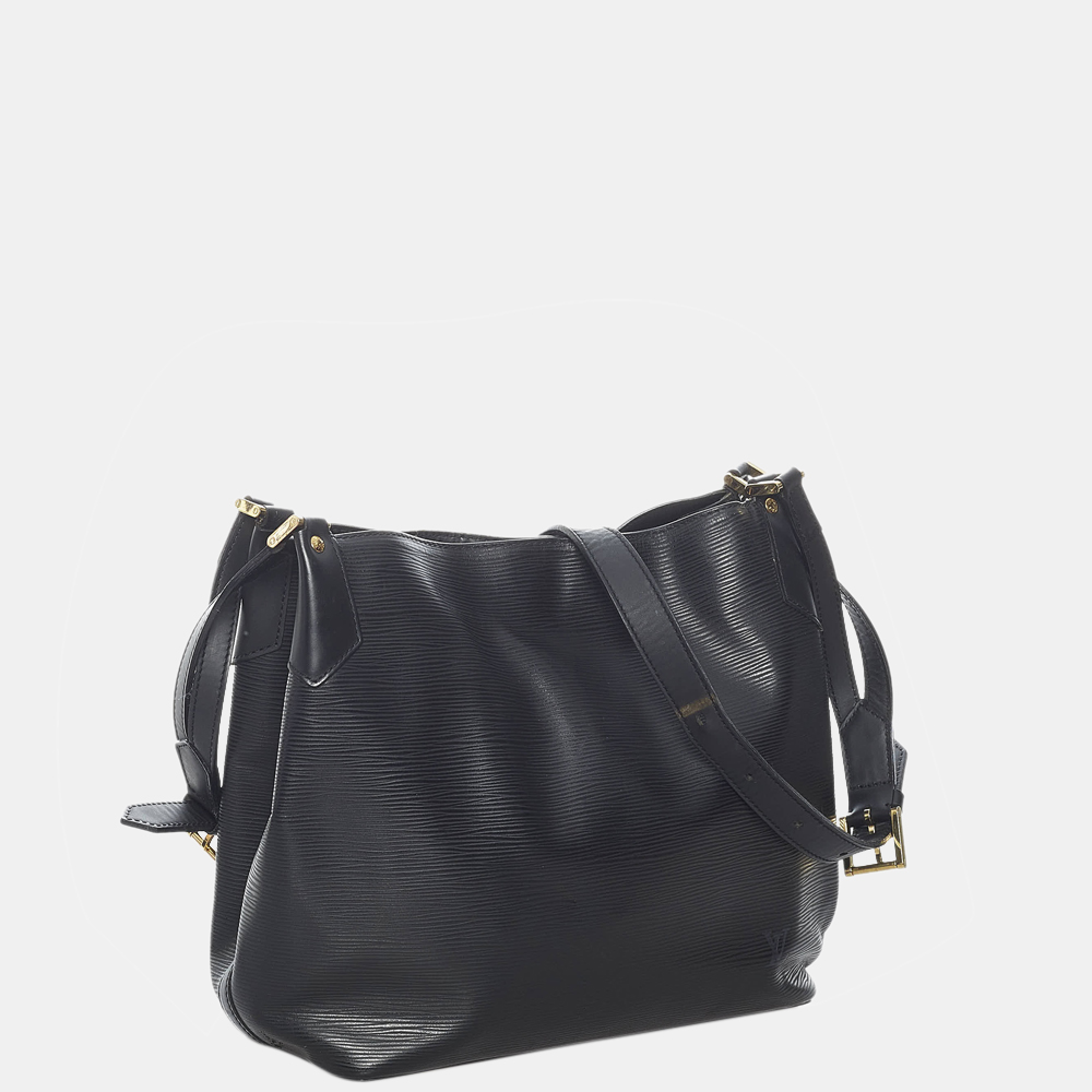 

Louis Vuitton Black Epi Leather Mandara MM Shoulder Bag