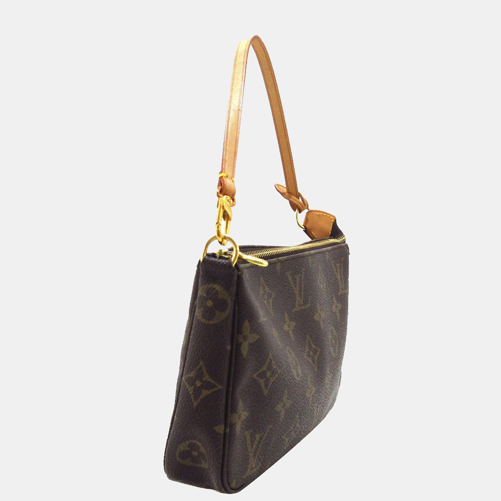 

Louis Vuitton Brown Monogram Pochette Accessoires