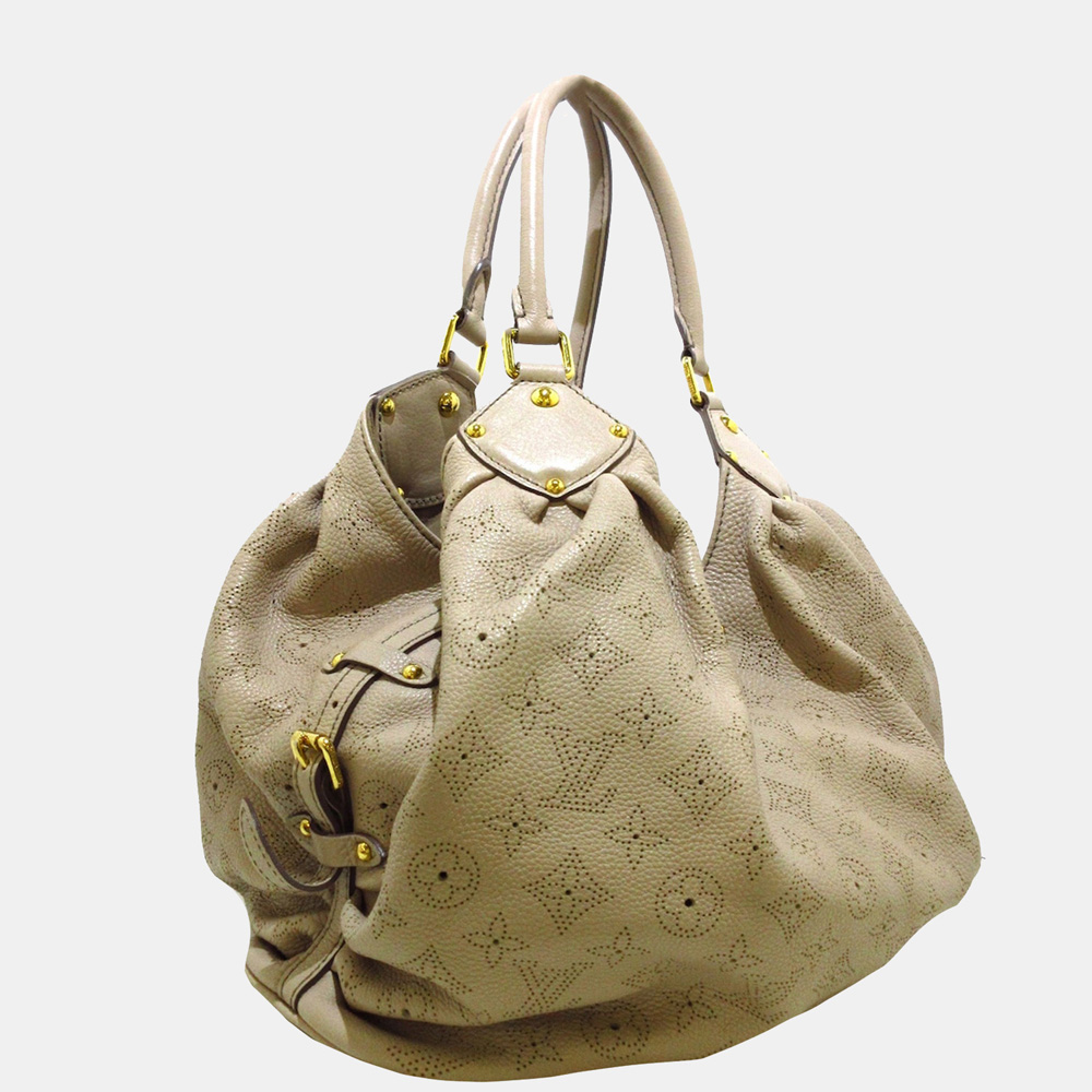 

Louis Vuitton Brown Mahina  Hobo