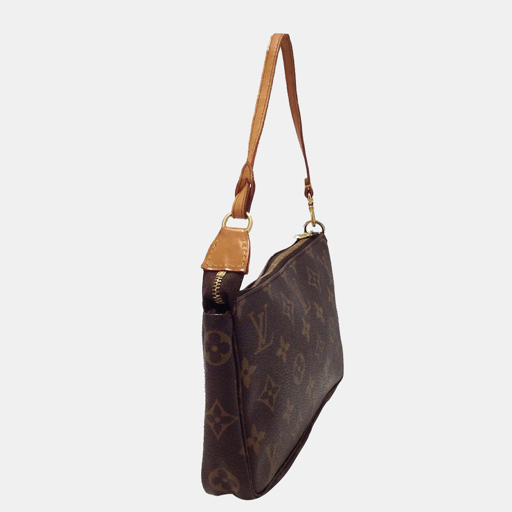 

Louis Vuitton Brown Monogram Pochette Accessoires