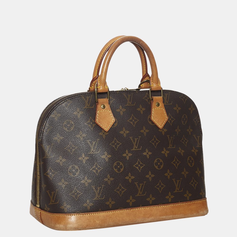 

Louis Vuitton Brown Monogram Alma PM