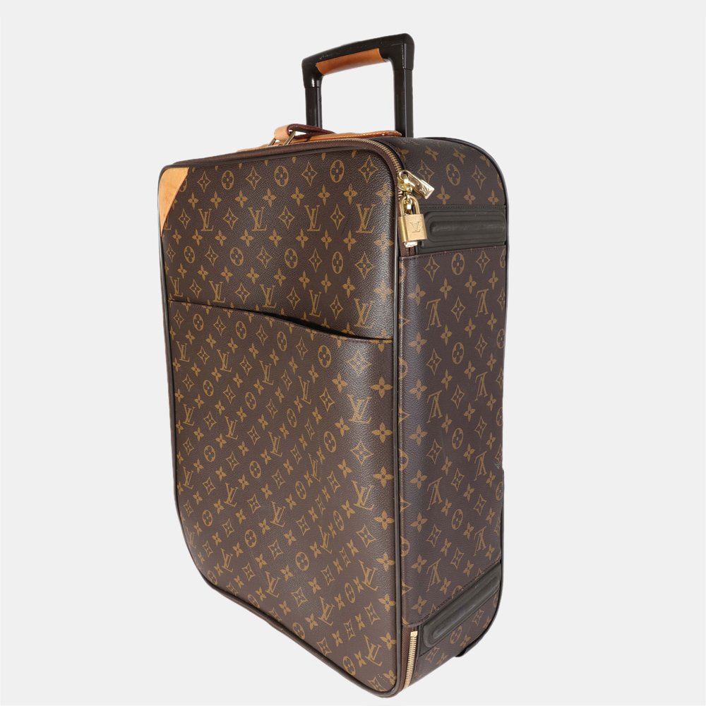 

Louis Vuitton Monogram Canvas Pegase 55 Suitcase, Brown