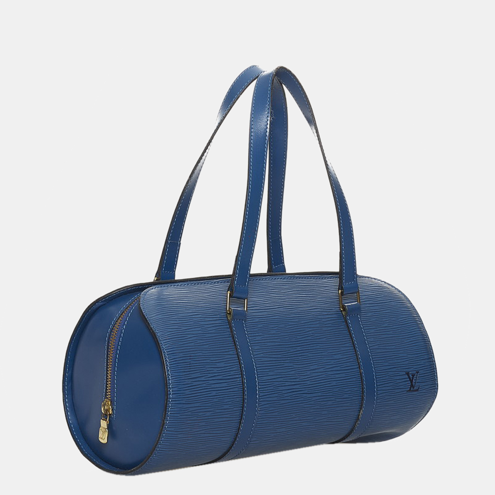 

Louis Vuitton Blue Epi Leather Soufflot Top Handle Bag
