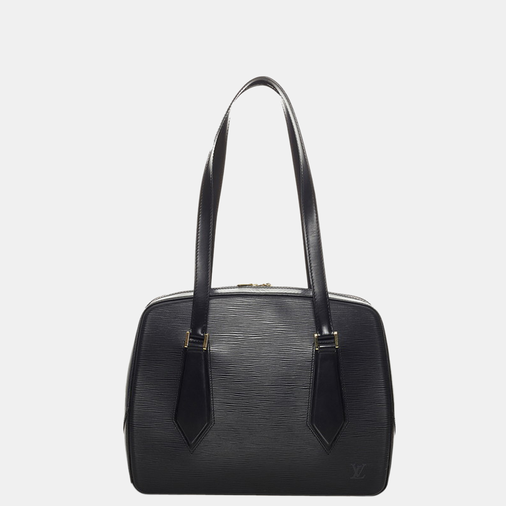 Louis Vuitton Voltaire Black Epi Leather Shoulder Bag