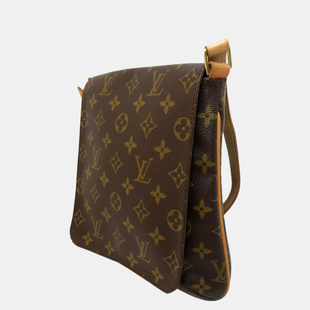 

Louis Vuitton Brown Monogram Coated Canvas Musette Tango Shoulder Bag