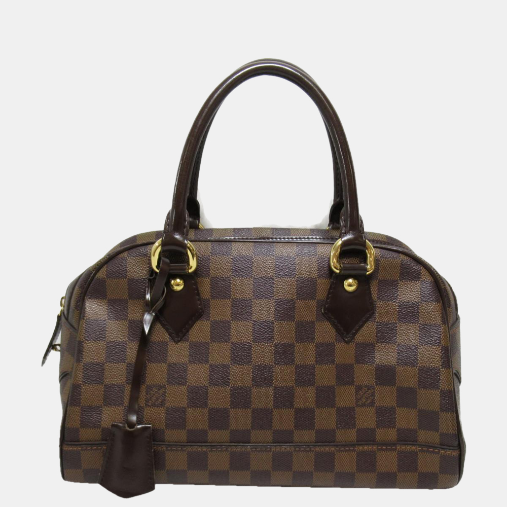 Preowned Louis Vuitton Brown Damier Ebene Coated Canvas Duomo Top