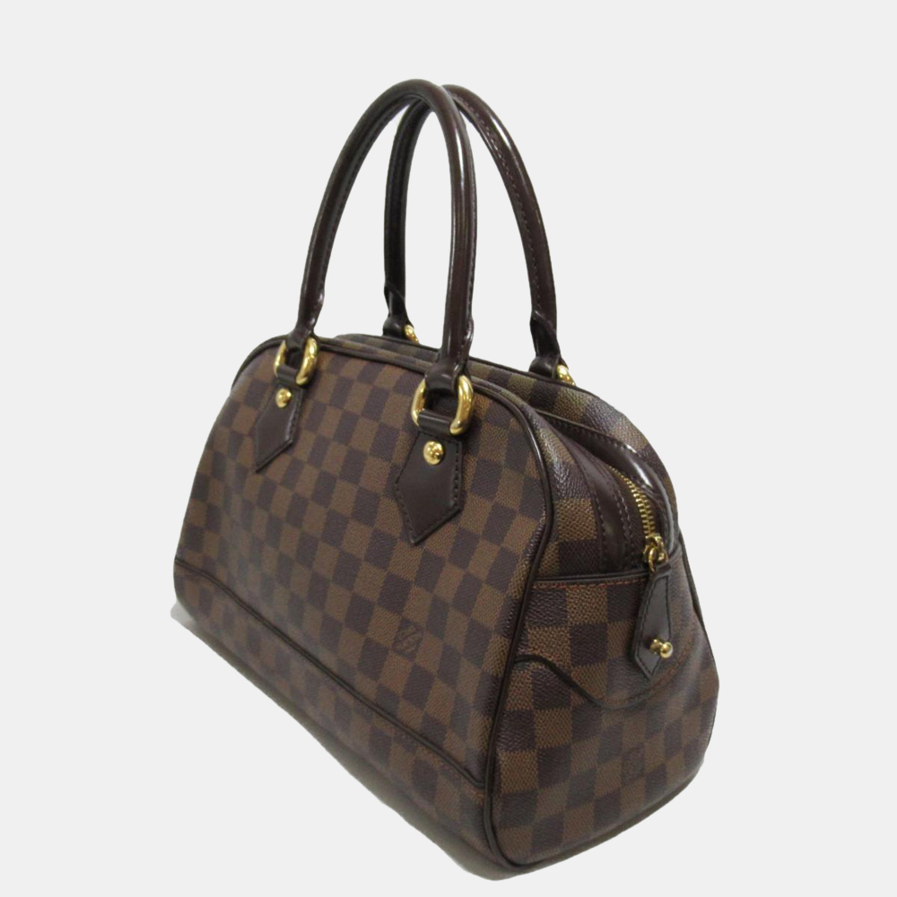 

Louis Vuitton Brown Damier Ebene Coated Canvas Duomo Top Handle Bag