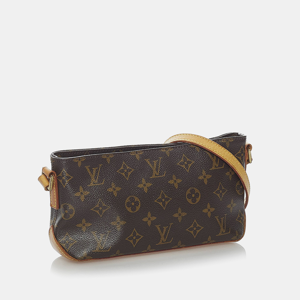 

Louis Vuitton Brown Monogram Trotteur