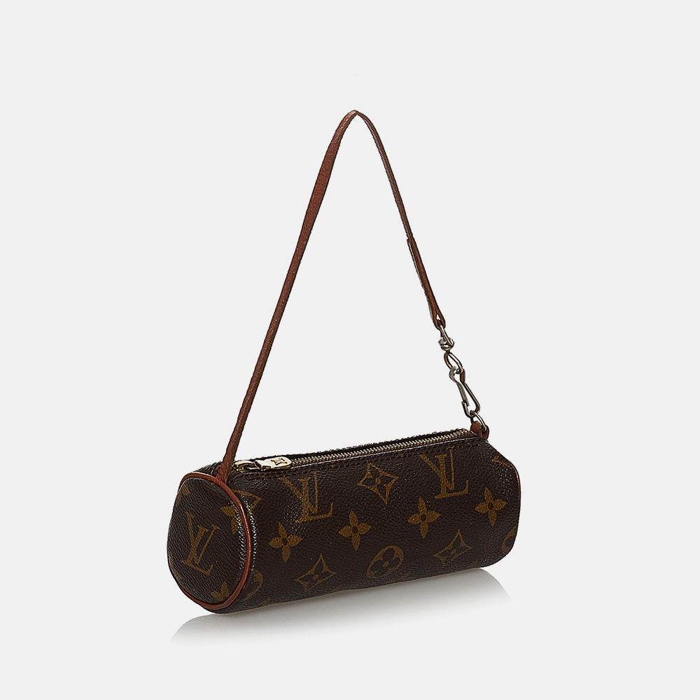 

Louis Vuitton Brown Monogram Pochette Papillon