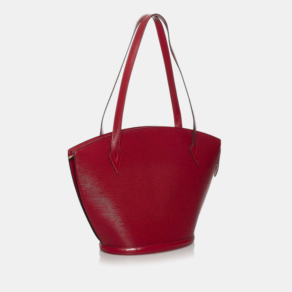 

Louis Vuitton Red Epi Saint Jacques GM Long Strap