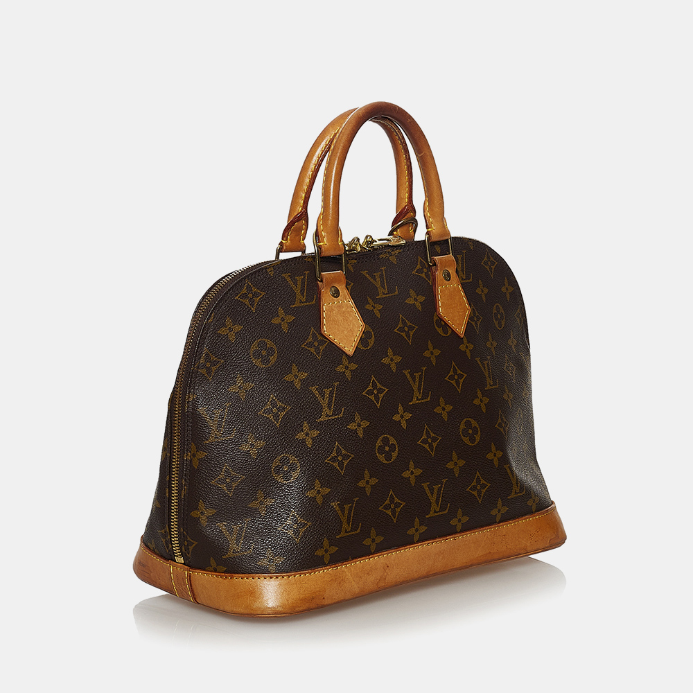 

Louis Vuitton Brown Monogram Alma PM