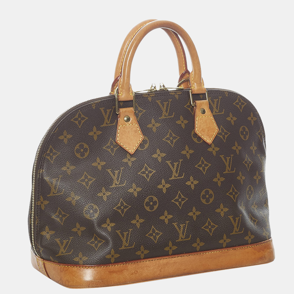 

Louis Vuitton Brown Monogram Alma PM