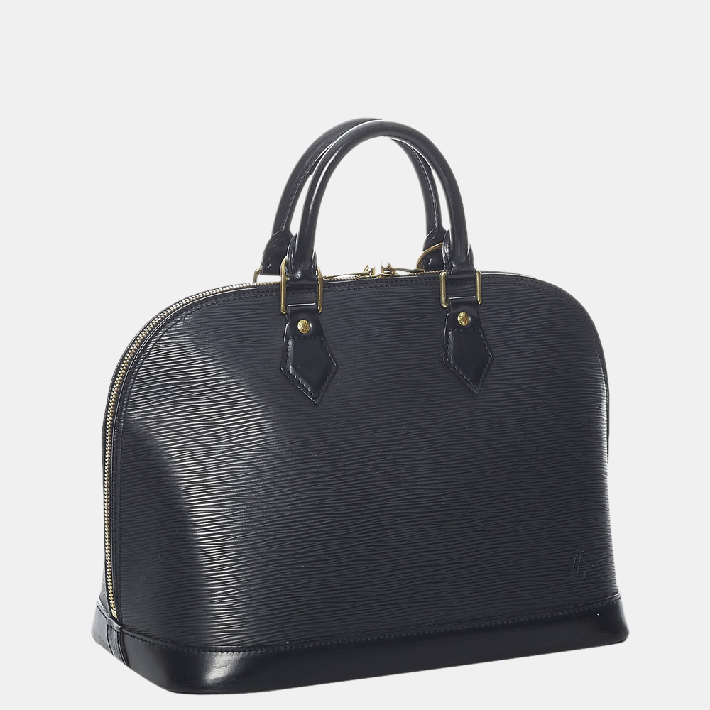 

Louis Vuitton Black Epi Alma PM