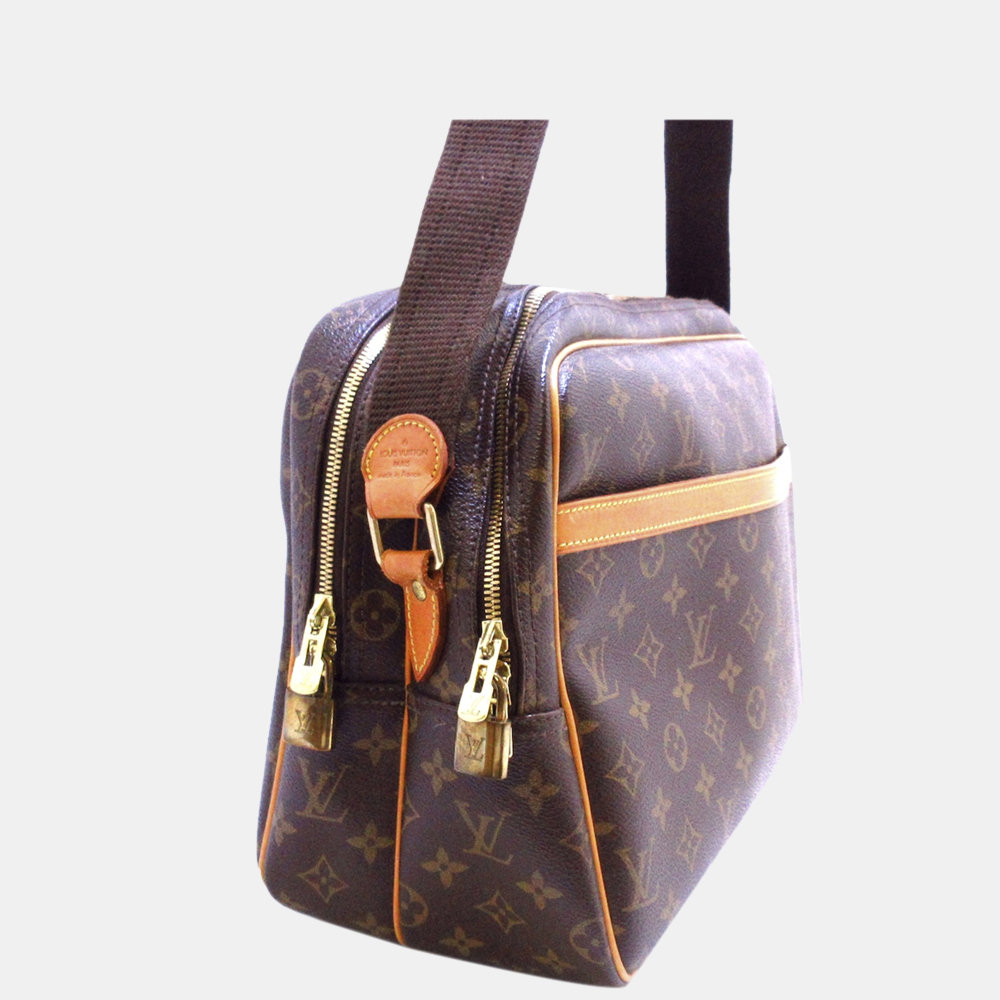 

Louis Vuitton Brown Monogram Reporter GM