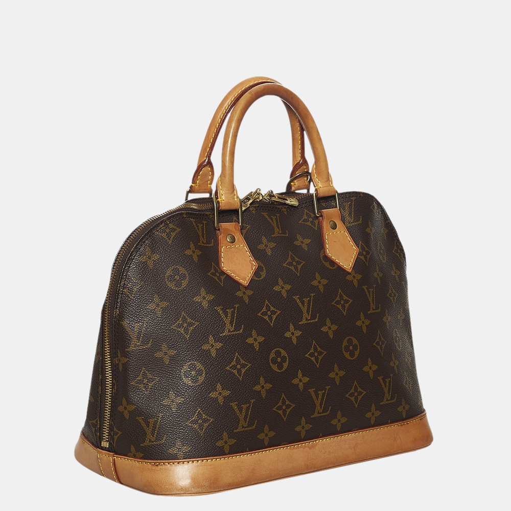 

Louis Vuitton Brown Monogram Alma PM