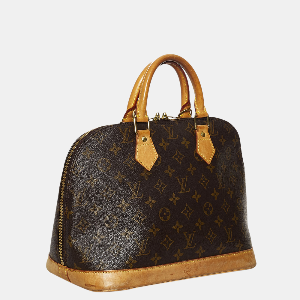 

Louis Vuitton Brown Monogram Alma PM