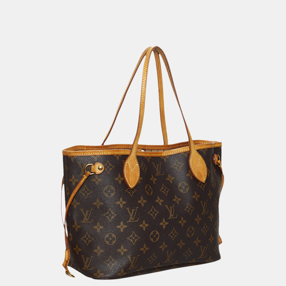 

Louis Vuitton Brown Monogram Neverfull PM